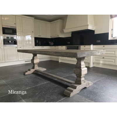 Kloostertafel London eettafel 200cm & salontafel Kloostertafel London eettafel 200cm & salontafel